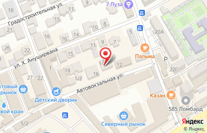 Студия красоты Шик на Автовокзальной улице на карте