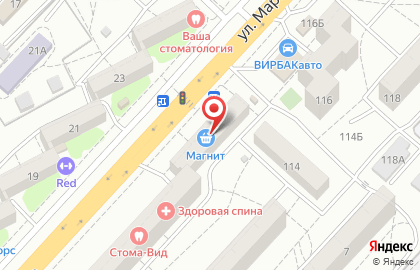 Парикмахерская Татьяна в Краснооктябрьском районе на карте