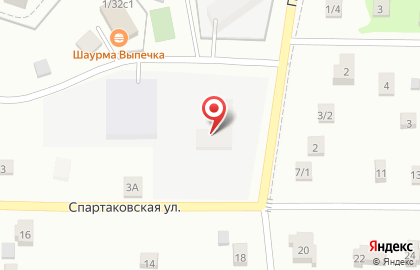 Социально-реабилитационный центр для несовершеннолетних Забота на Спартаковской улице на карте