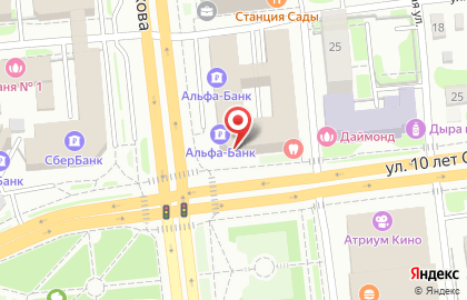БЖФ Банк на улице Маршала Жукова на карте