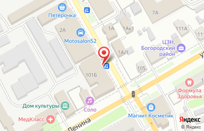 Кафе Друзья в Нижнем Новгороде на карте