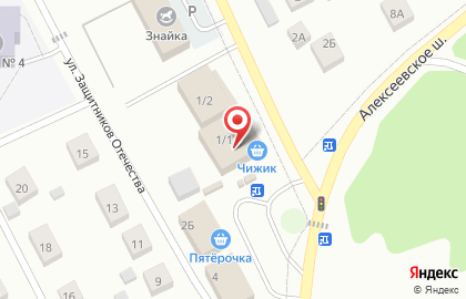 Фирменный магазин совхоза Алексеевский в Ленинском районе на карте