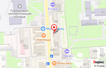Торговая компания Комакс в Карасунском районе на карте