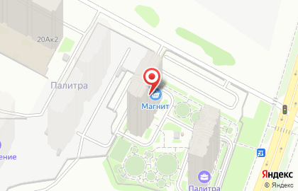 Супермаркет Магнит в Приволжском районе на карте