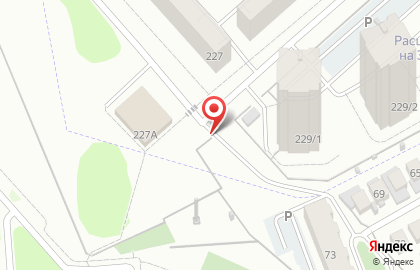 Автостоянка в Новосибирске на карте