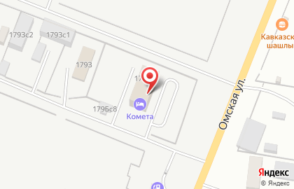 ОАО Банкомат, Россельхозбанк на Омской улице на карте