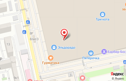 Магазин Точка продажи молочных коктейлей на карте