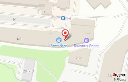 Салон штор Маркиза на Сосновой улице на карте