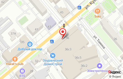 Торговая компания Фабрика дверей на улице Куйбышева на карте