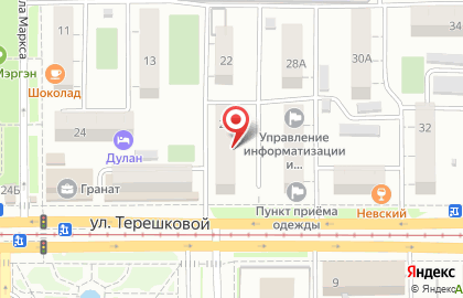 Стоматологическая клиника Стоматология в Октябрьском районе на карте