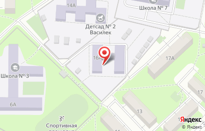 # 10 Звездочка Детский сад Комбинированного Вида на карте