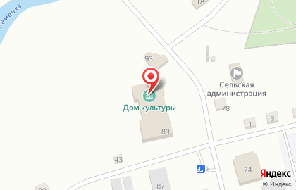 Дом культуры в Барнауле на карте