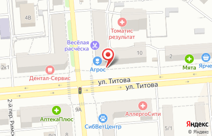 Парикмахерская Маэстро на площади Карла Маркса на карте