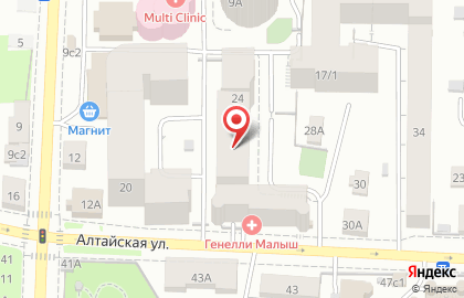 Реабилитационный наркологический центр Путь жизни на Алтайской улице на карте