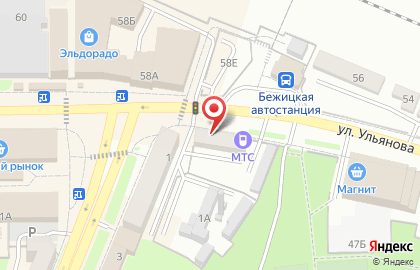 Салон связи и цифровой техники Связной на улице Ульянова, 49 на карте
