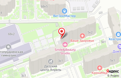 Салон красоты Ольга на проспекте Ракетостроителей на карте