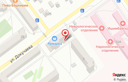 Салон красоты Сакура на улице Докучаева на карте