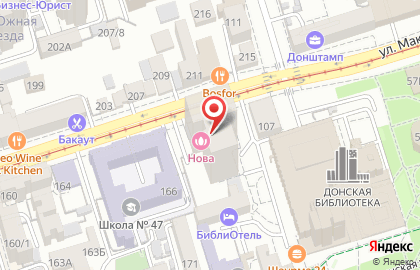 Строящиеся объекты Кристина на улице Максима Горького на карте