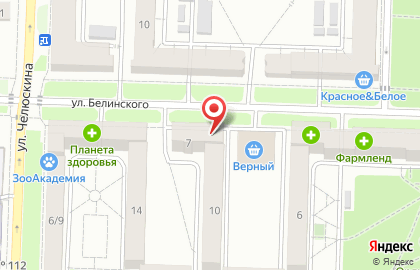 Магазин фруктов и овощей в Авиастроительном районе на карте