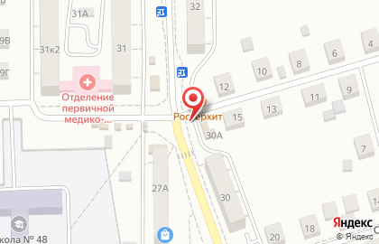 Продовольственный магазин в Московском районе на карте