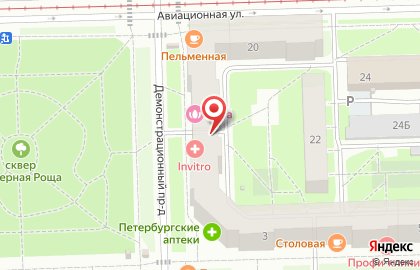 Бюро переводов в Санкт-Петербурге на карте