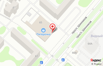 Магазин разливных напитков Воблаbeer на проспекте Шинников на карте