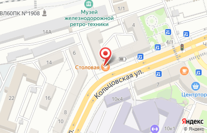 Столовая в Воронеже на карте