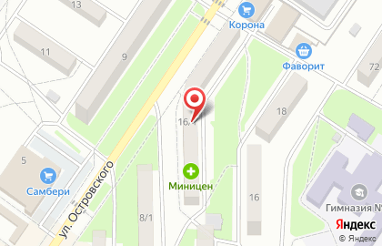 Аптека Миницен во Владивостоке на карте