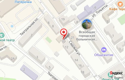 Торгово-производственная компания Гран Декор на Садовой улице на карте