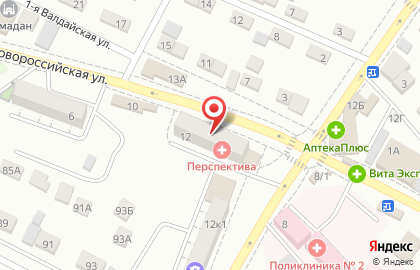 Салон-парикмахерская Галла на Новороссийской улице на карте
