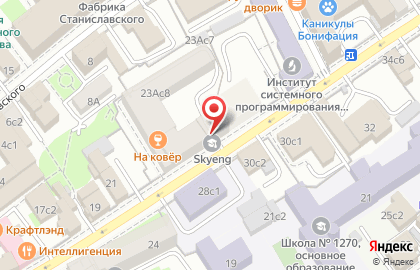 Столовая на ул. Александра Солженицына на карте