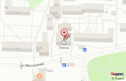 Супермаркет Семья в Падунском районе на карте
