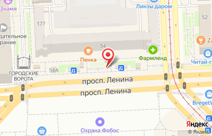 Торговый комплекс Никитинский на площади Революции на карте
