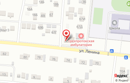 Магазин колбасных изделий на улице Ленина на карте