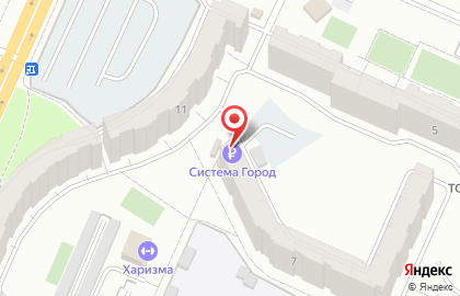Продуктовый магазин в Челябинске на карте