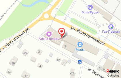 Шинный центр Euro-diski на Московской улице на карте