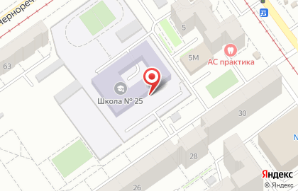 Футбольный клуб Импульс на Чернореченской улице на карте