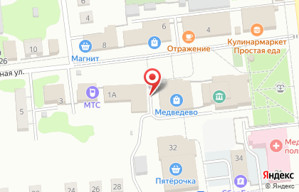 Продовольственный магазин Пригородный на Юбилейной улице на карте