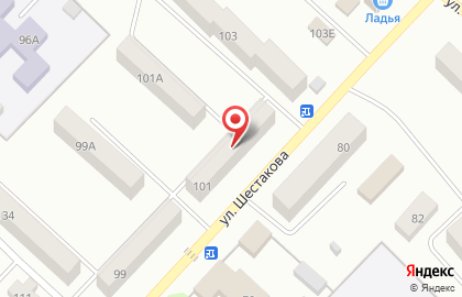 Йола-маркет на улице Шестакова, 101 в Волжске на карте