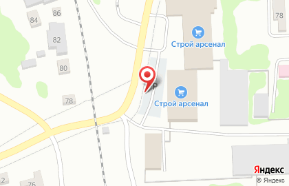 Продовольственный киоск на Ульяновской улице на карте