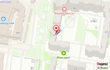 Служба заказа товаров аптечного ассортимента Аптека.ру в Автозаводском районе на карте