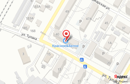 Магазин Красное & Белое в Волгограде на карте