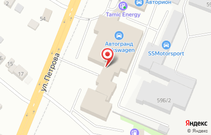 Оптовая фирма Успех на улице Петрова на карте