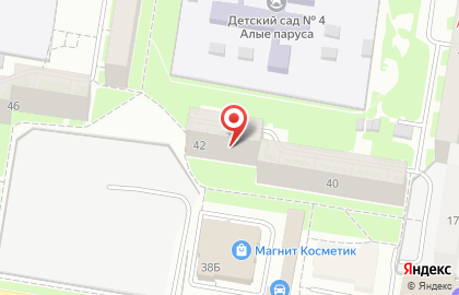 Парикмахерская Комплимент в Автозаводском районе на карте