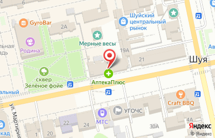 Зоомагазин Сами с Усами на площади Ленина на карте