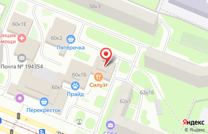 Взрослая Скорая Медицинская Помощь на улице Луначарского на карте