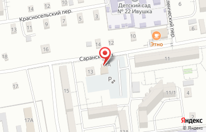 Мини-маркет Мечта на Саранской улице на карте