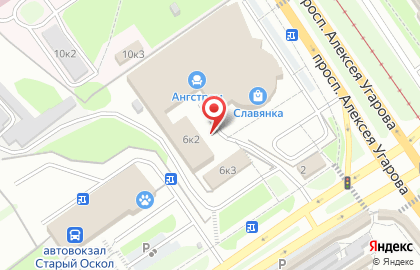 Магазин напольных покрытий Горизонт в Старом Осколе на карте