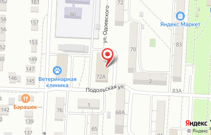 Кировский районный суд г. Волгограда на карте