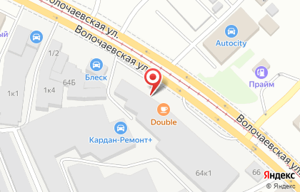 Торговая компания Гермес на Волочаевской улице на карте